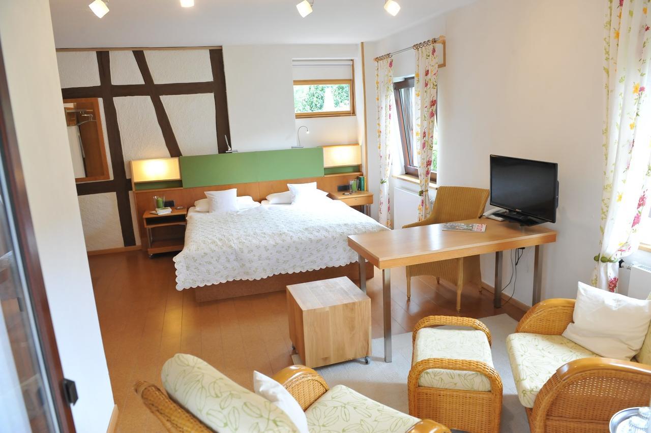 Forellenhof Das BIO Landhaus Bad Endbach Exterior foto